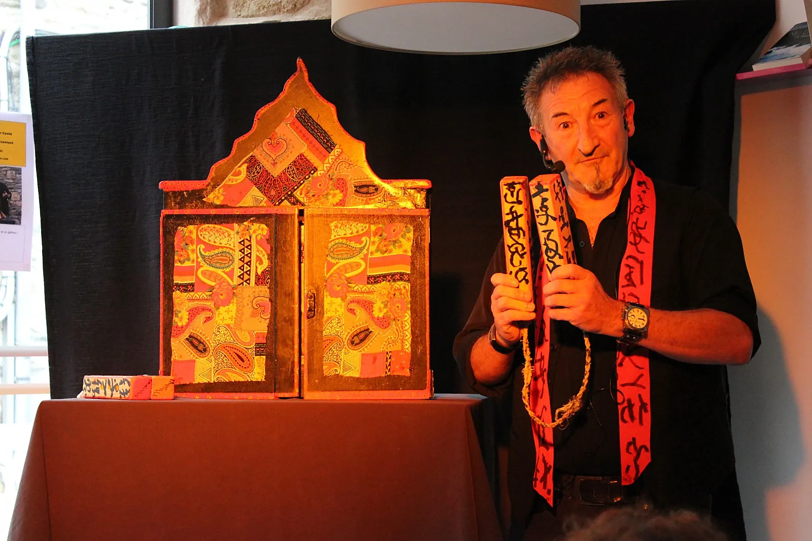 Animations événementielles, MICHEL LIDOU ARTISTE CONTEUR