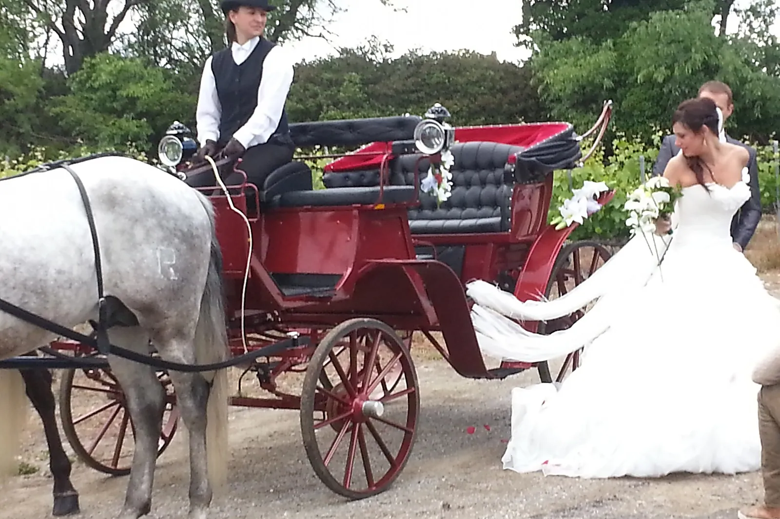 Voiturier, LES ATTELAGES BLANC