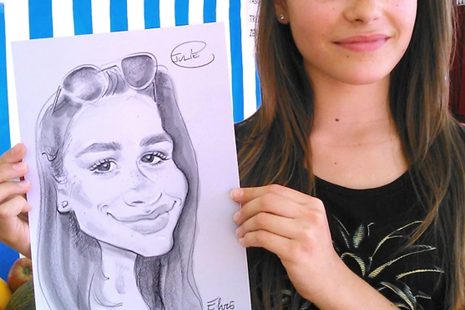 Animations événementielles, ELVIS CARICATURISTE