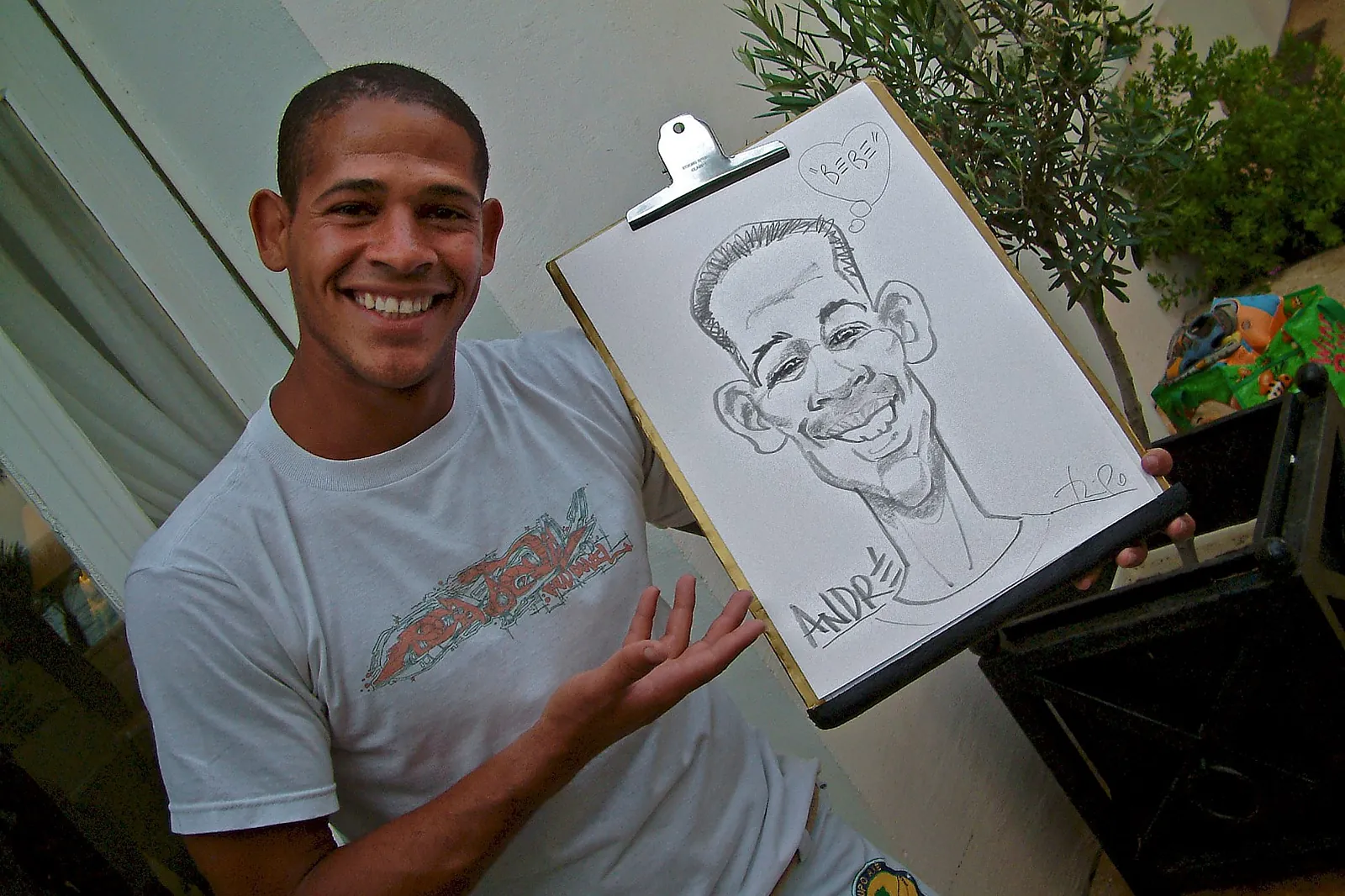 Animations événementielles, RIPO LE CARICATOURISTE