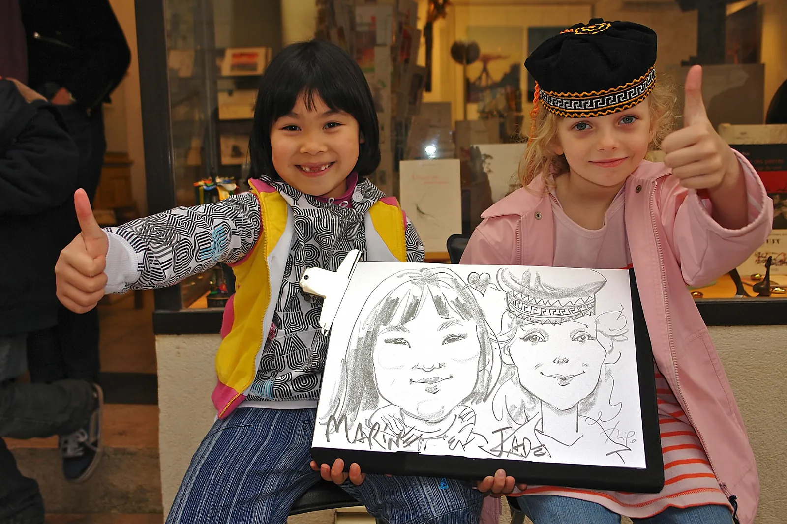 Animations événementielles, RIPO LE CARICATOURISTE