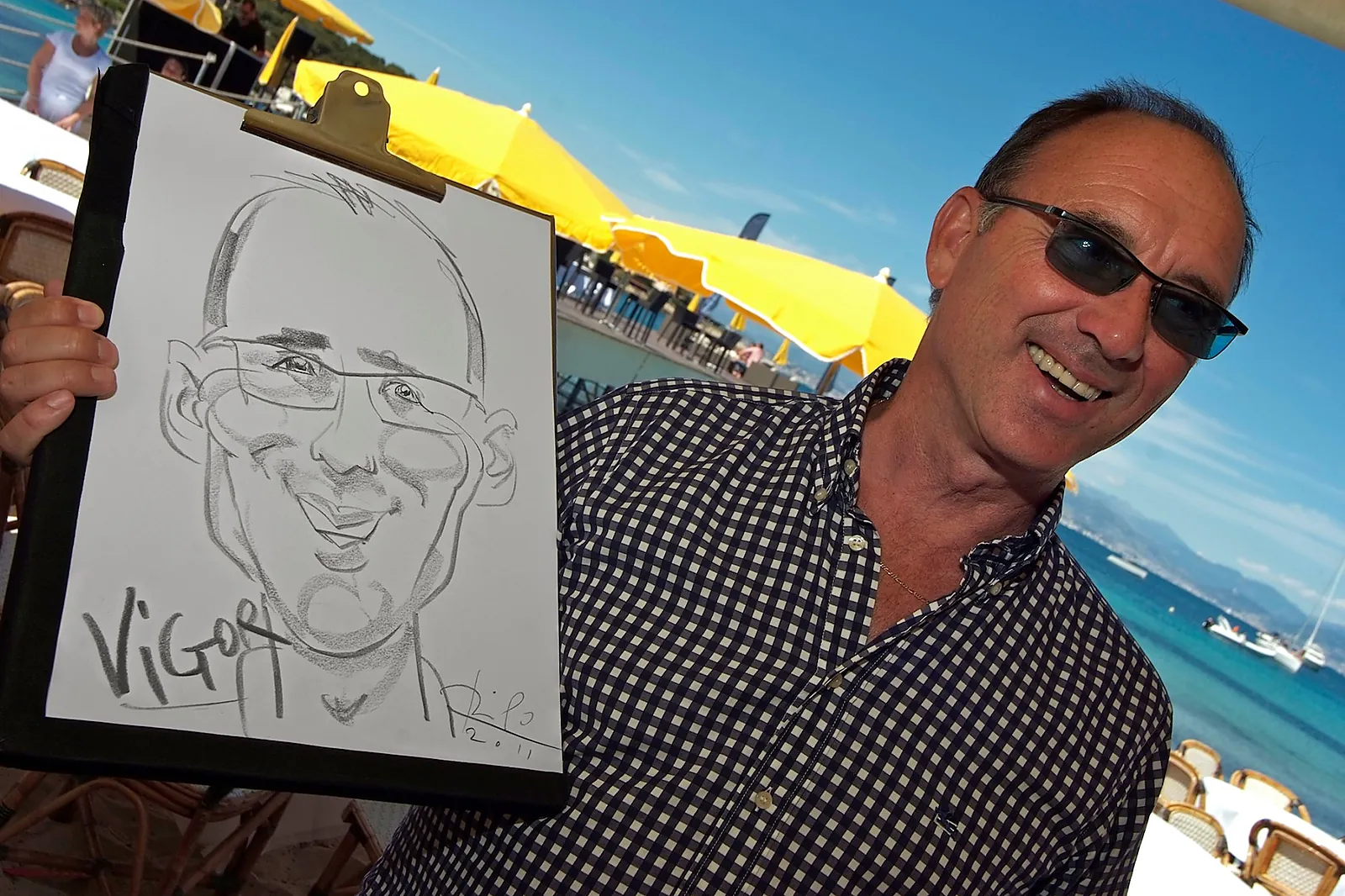 Animations événementielles, RIPO LE CARICATOURISTE