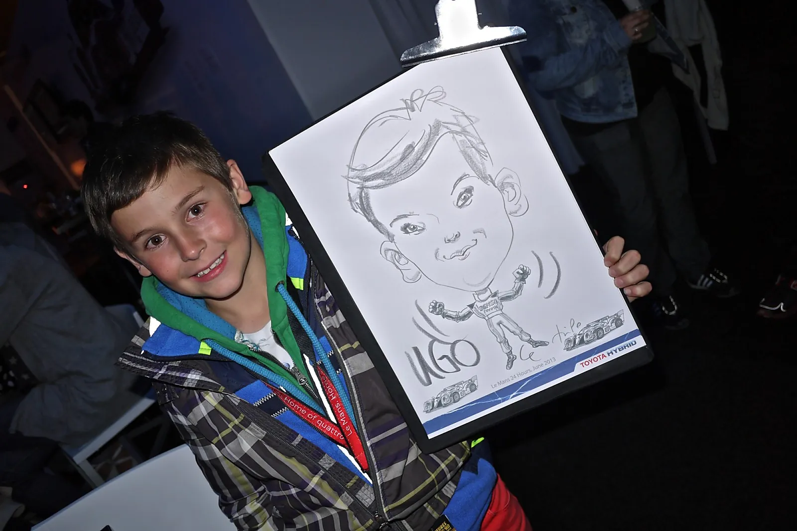 Animations événementielles, RIPO LE CARICATOURISTE