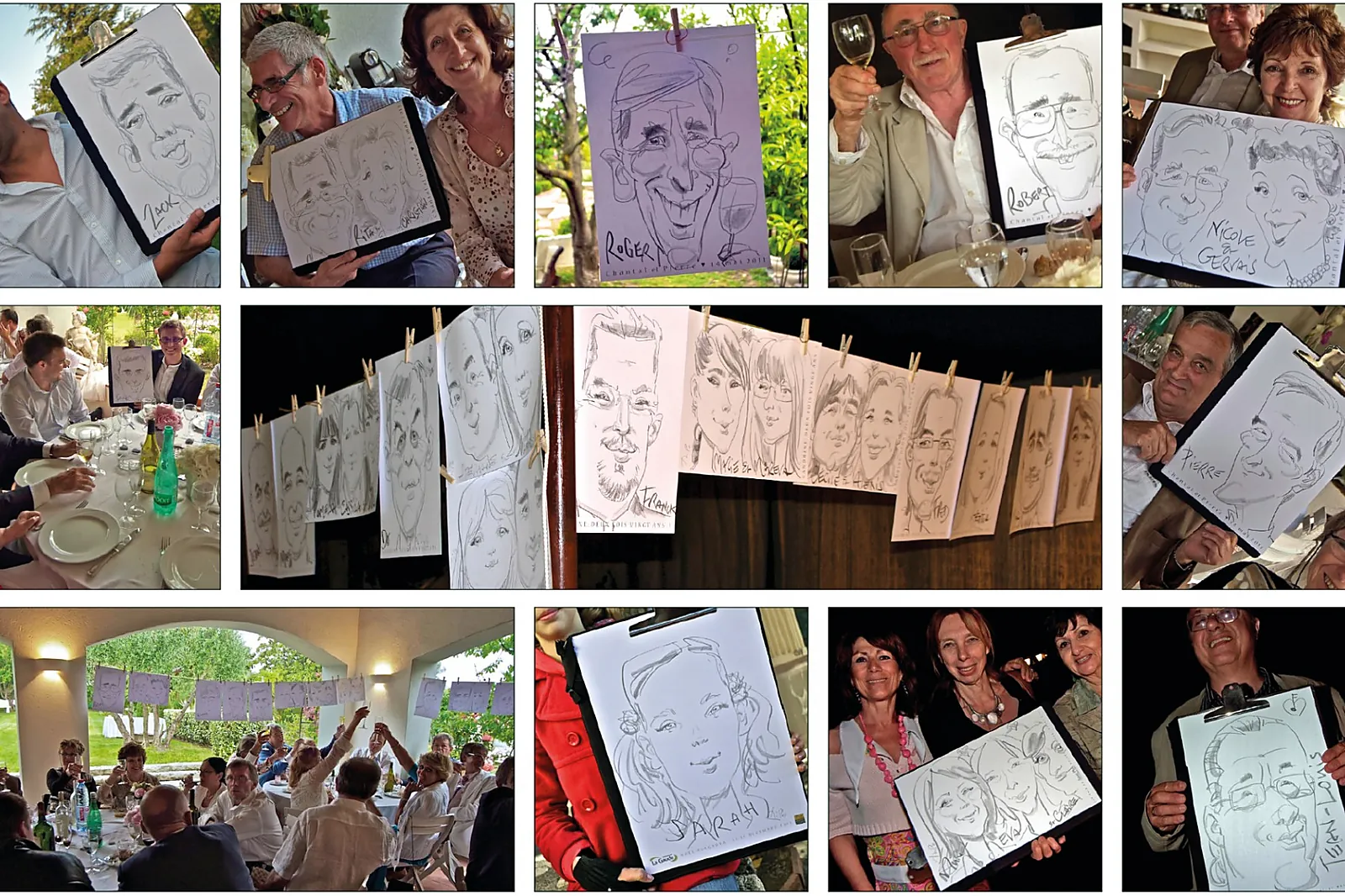 Animations événementielles, RIPO LE CARICATOURISTE