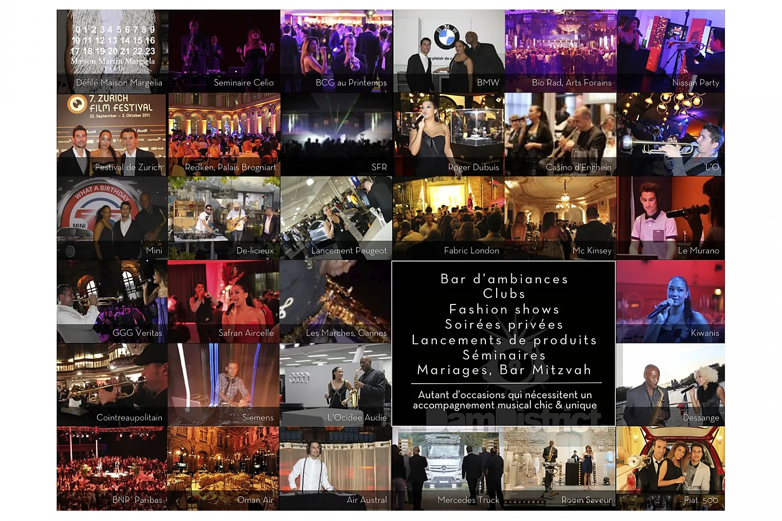 DJ & Groupes de musique, DAMDISTRICT