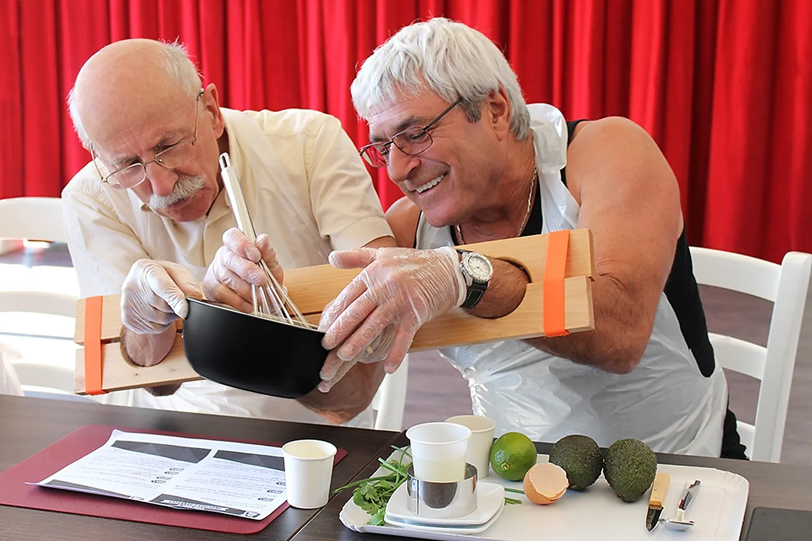 Team building original, ON NE JOUE PAS A TABLE - ATELIER CULINAIRE