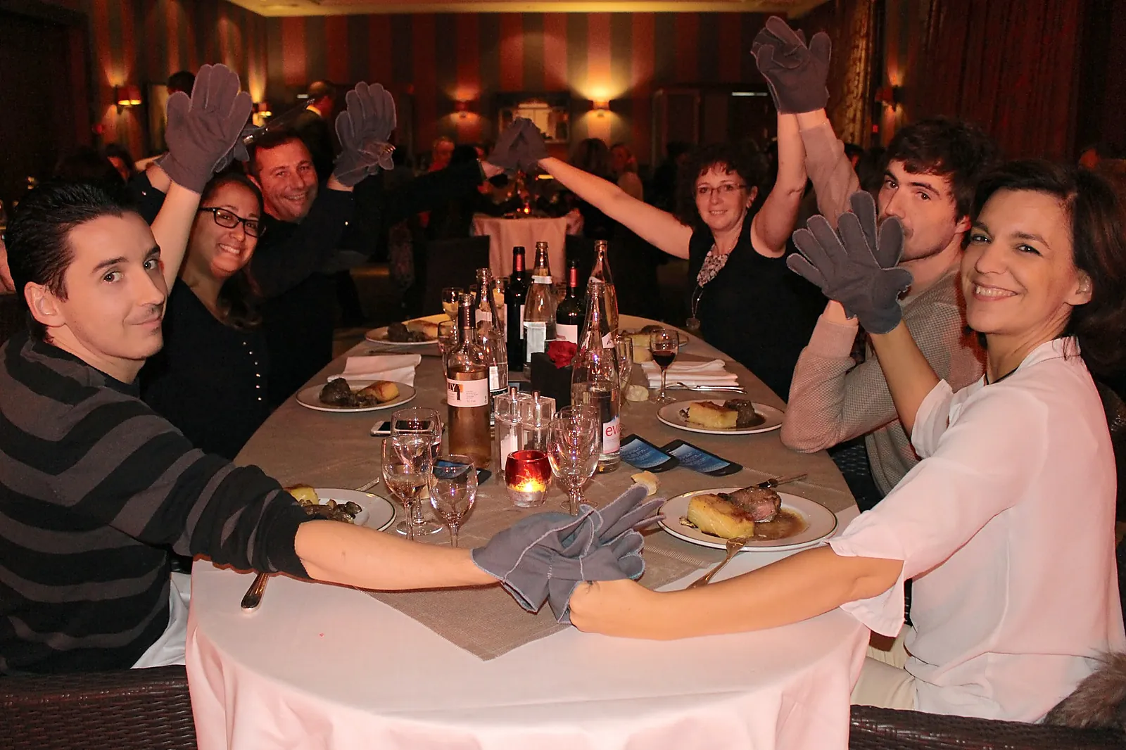 Team building original, ON NE JOUE PAS A TABLE - BANQUET DES DÉFIS