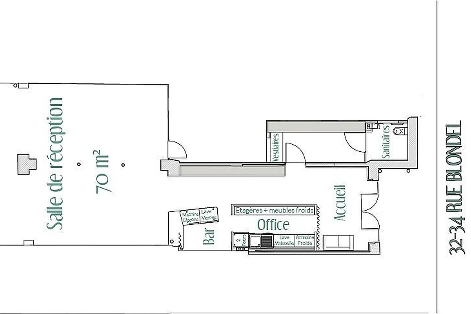 Lieux événementiels, AUX BELLES POULES