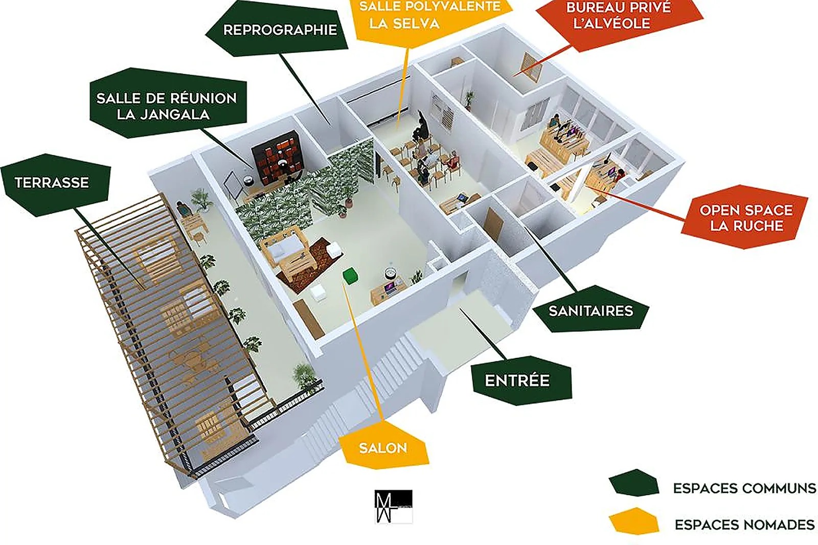 Lieux événementiels, BE JUNGLE