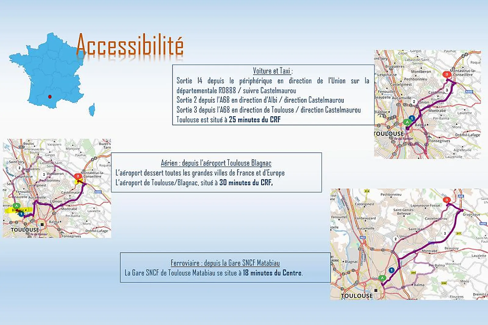 Lieux événementiels, CENTRE RÉGIONAL DU FOOTBALL D'OCCITANIE
