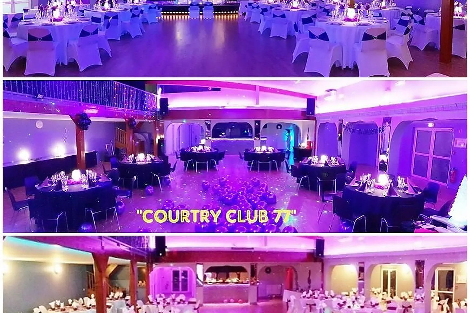 Lieux événementiels, COURTRY CLUB 77