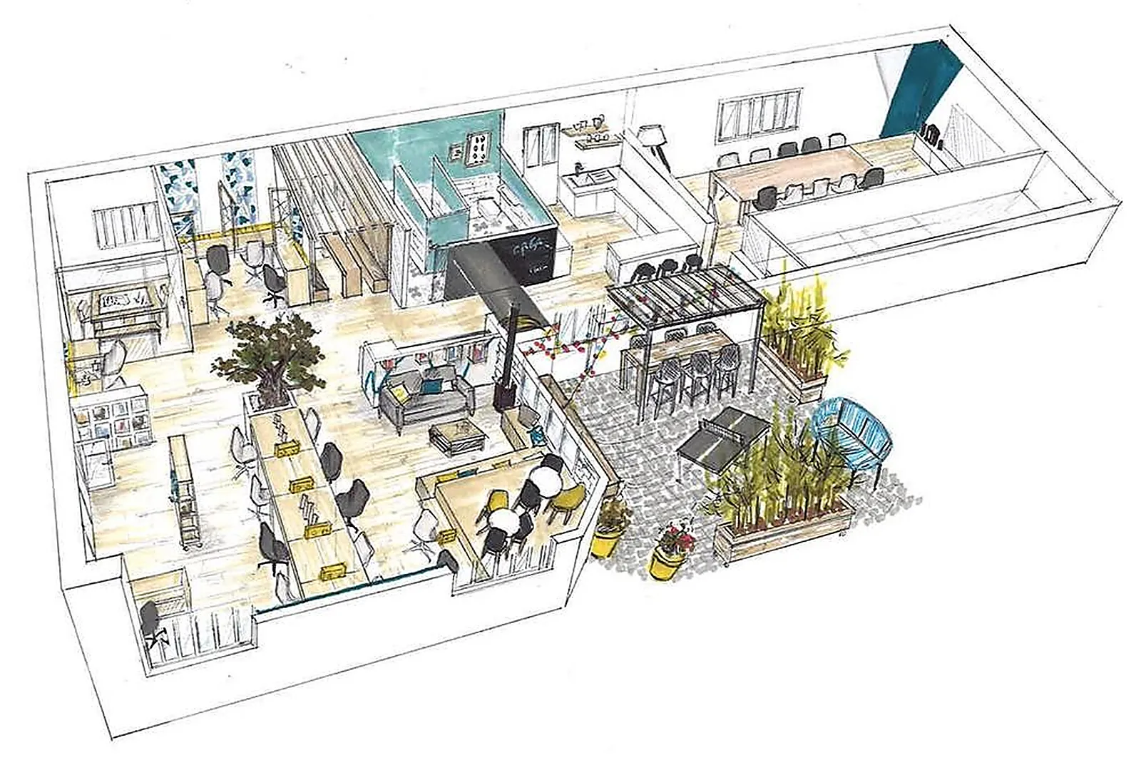 Lieux événementiels, COWORK EN RÉ