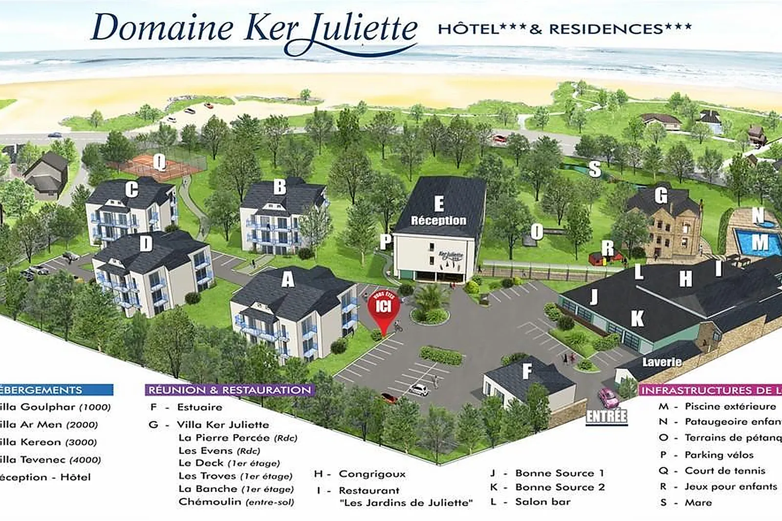 Lieux événementiels, DOMAINE KER JULIETTE