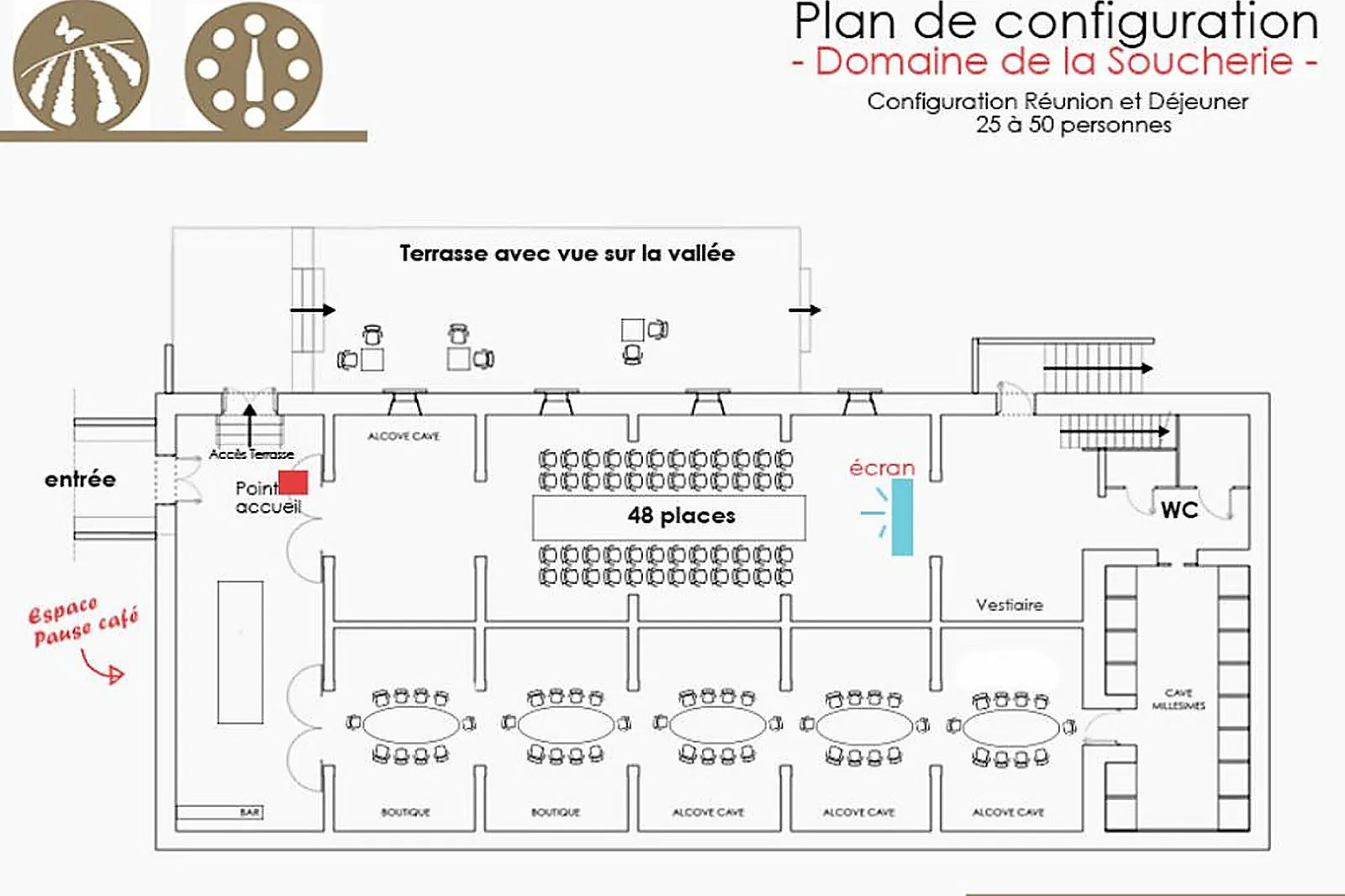 Lieux événementiels, DOMAINE DE LA SOUCHERIE