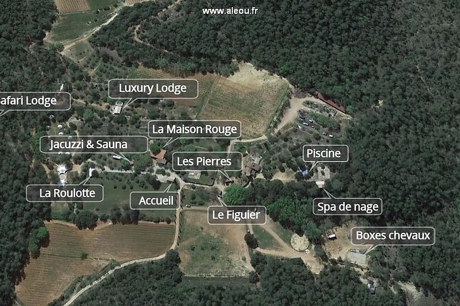 Lieux événementiels, DOMAINE DES BRUGUIÈRES