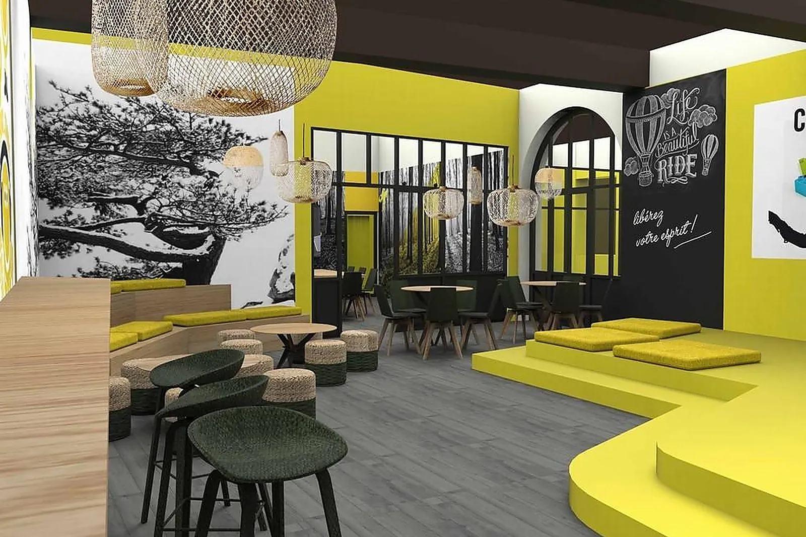 Lieux événementiels, ESPRIT LIBRE - LE LIEU