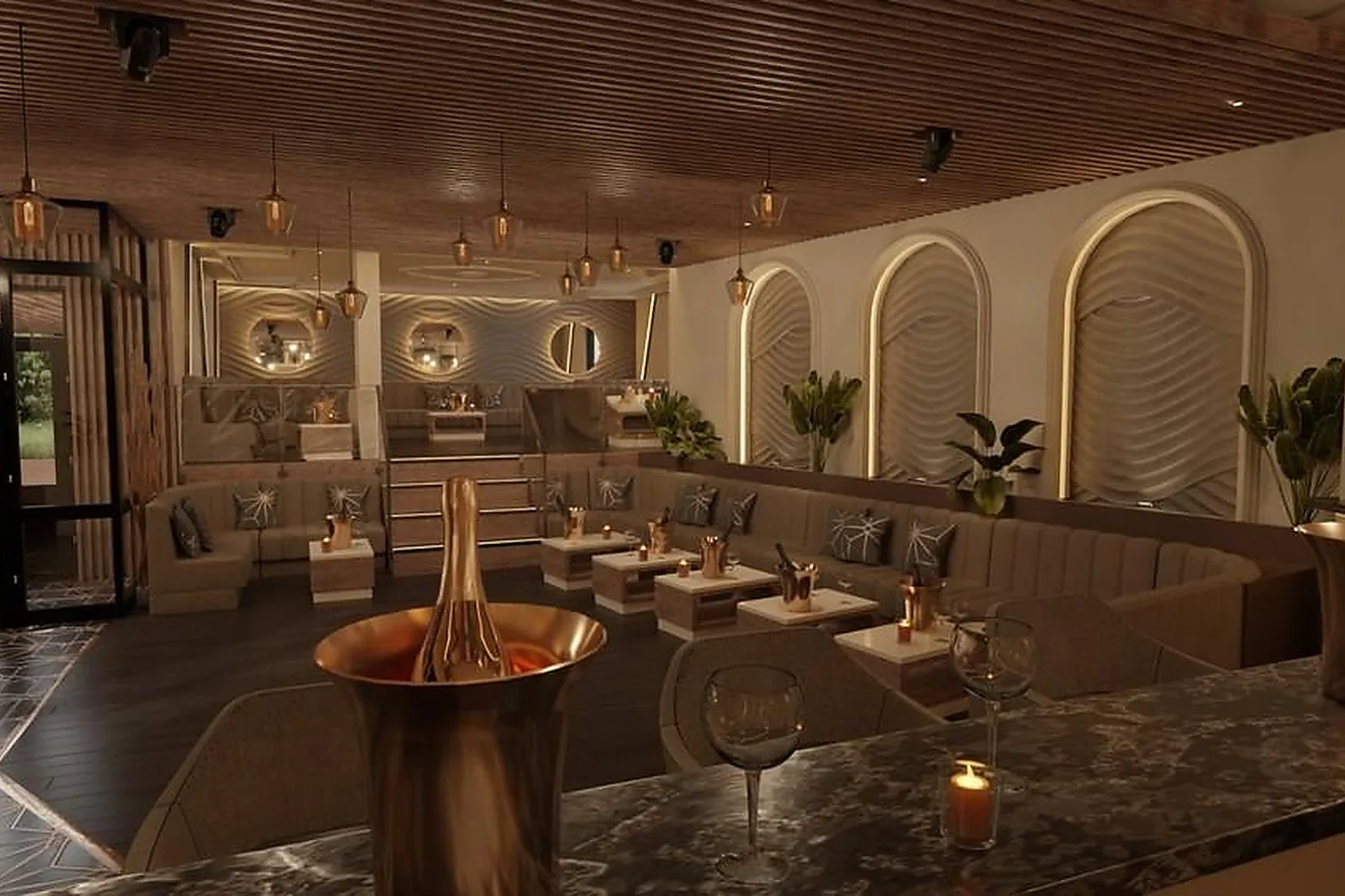 Lieux événementiels, ESTIVAL CLUB RESTAURANT