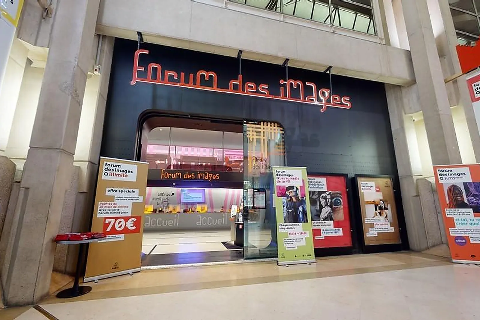 Lieux événementiels, FORUM DES IMAGES