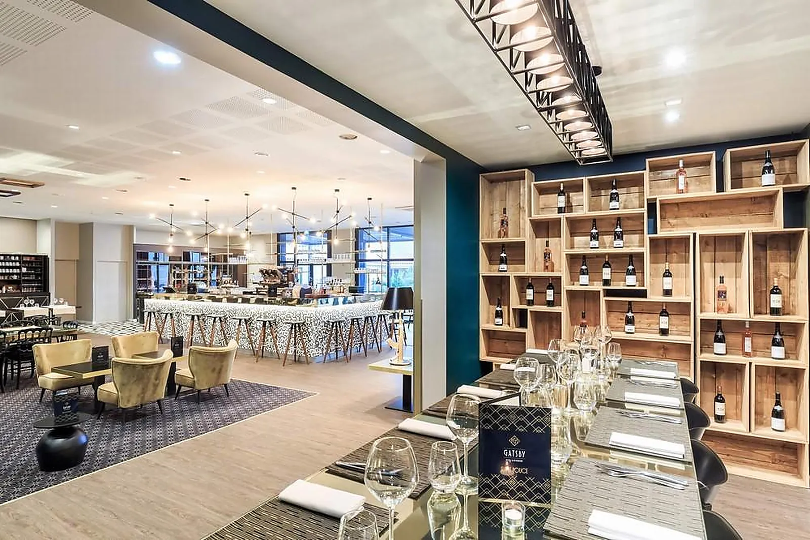 Lieux événementiels, GATSBY HÔTEL ET RESTAURANT