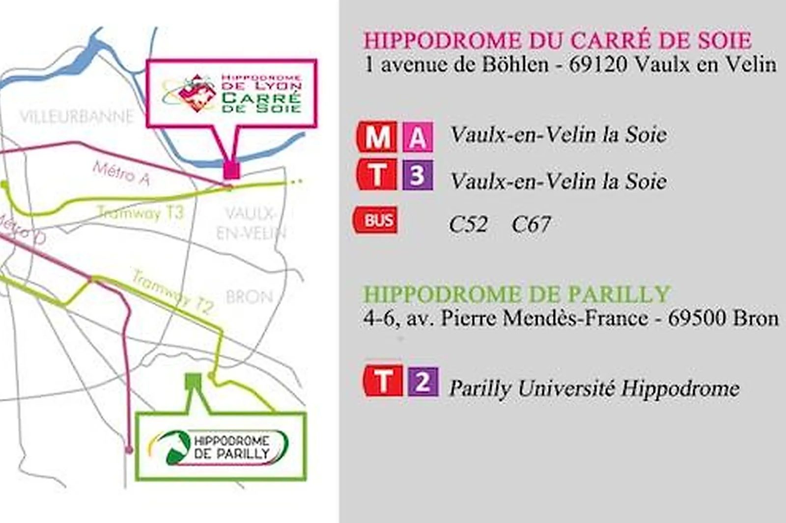 Lieux événementiels, HIPPODROME DE LA SOIE