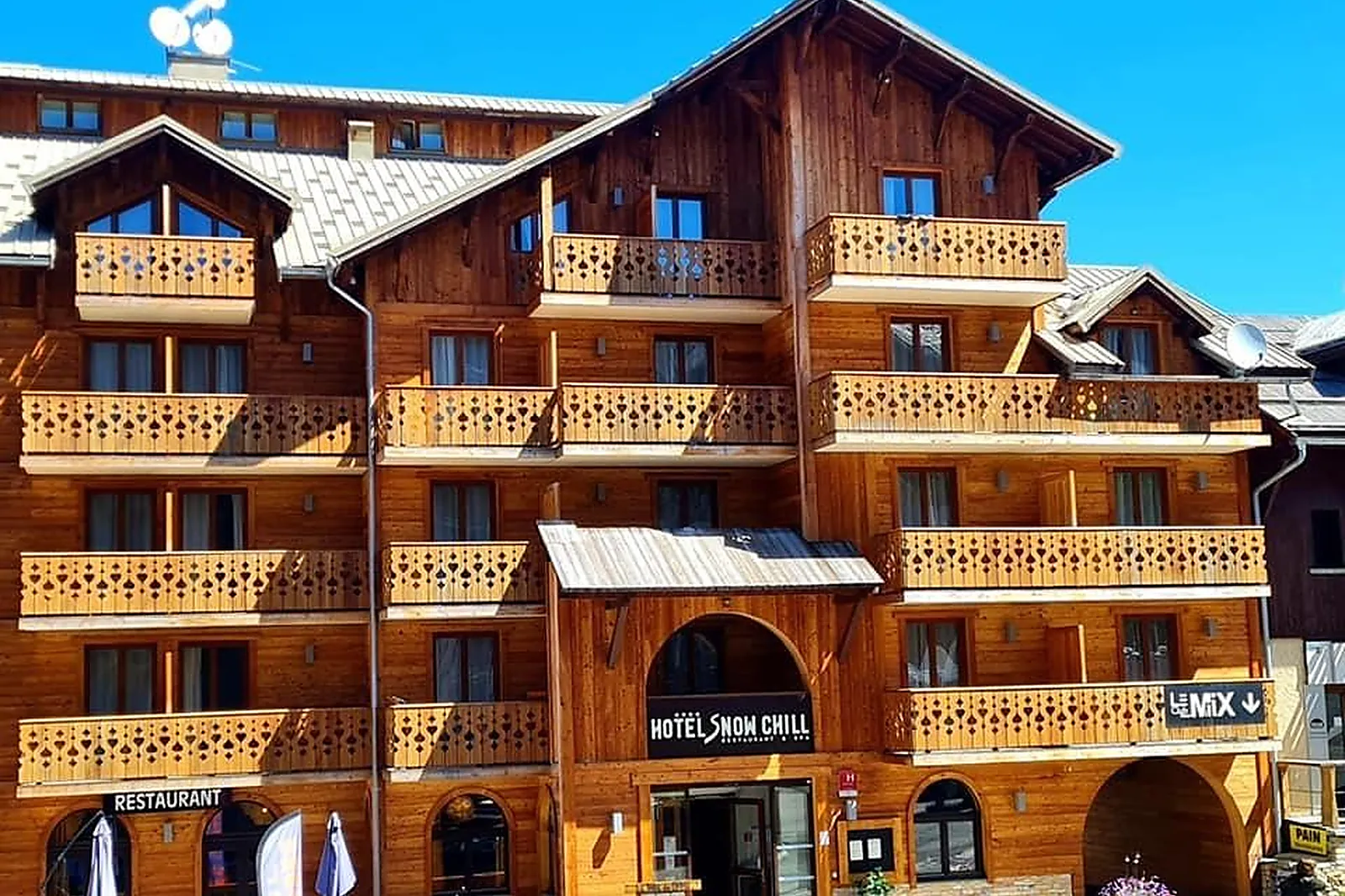 Lieux événementiels, HÔTEL SNOW CHILL