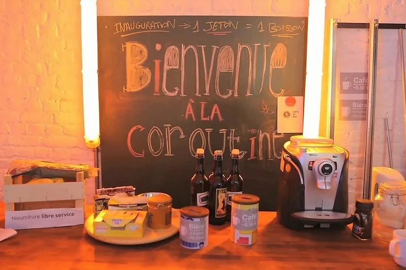 Lieux événementiels, LA COROUTINE