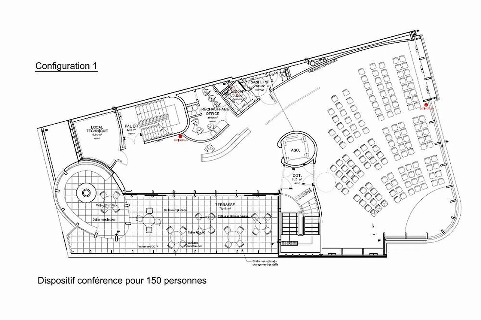 Lieux événementiels, LA TERRASSE ANGERS