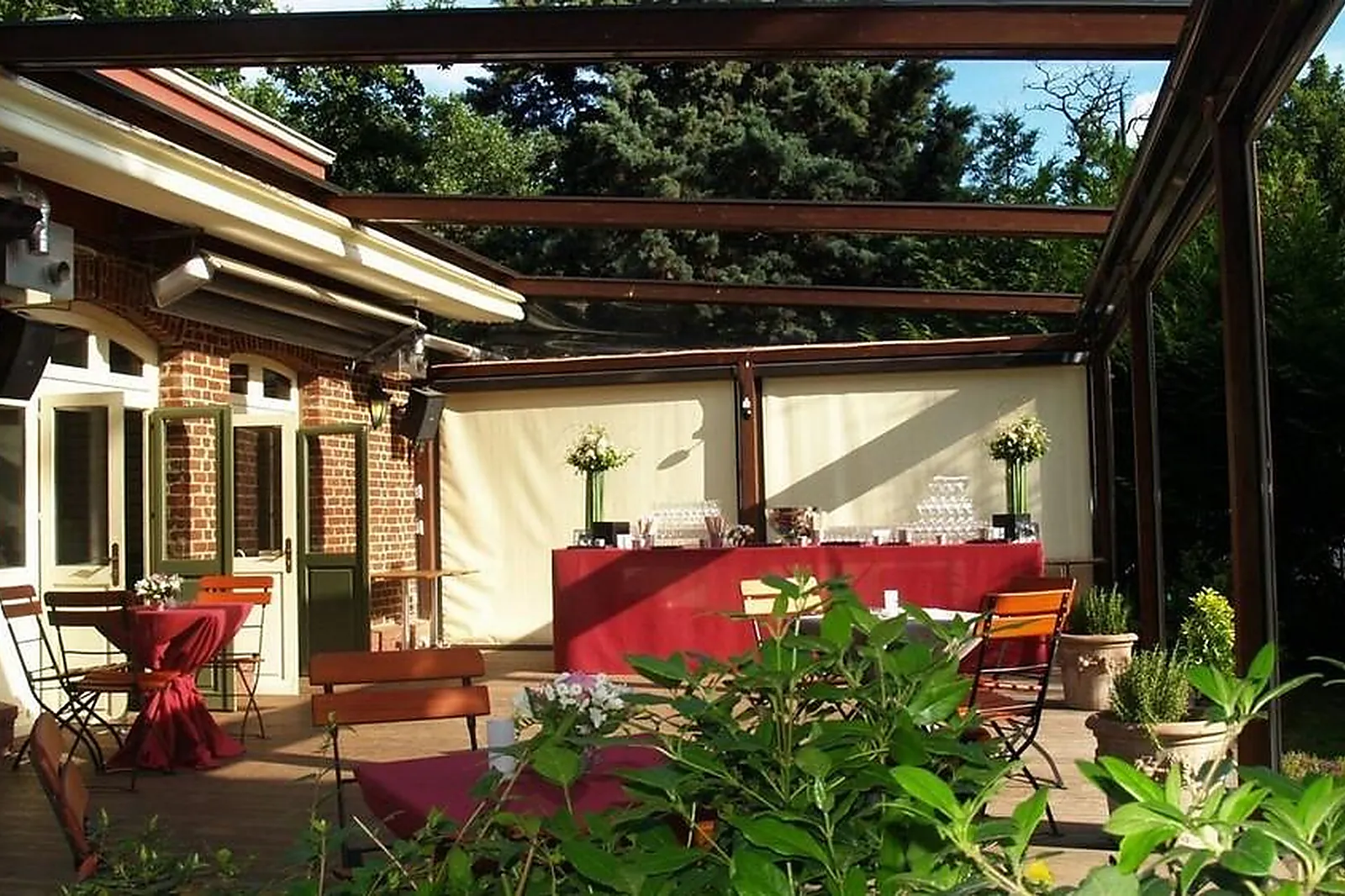 Lieux événementiels, LA TERRASSE DU JARDIN
