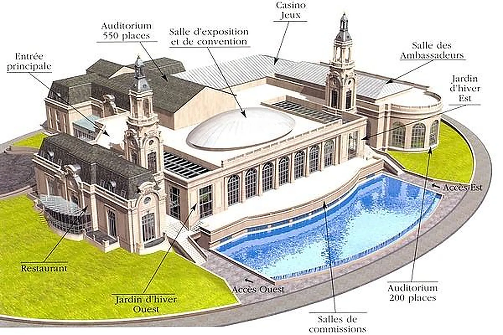 Lieux événementiels, LE PALAIS BEAUMONT