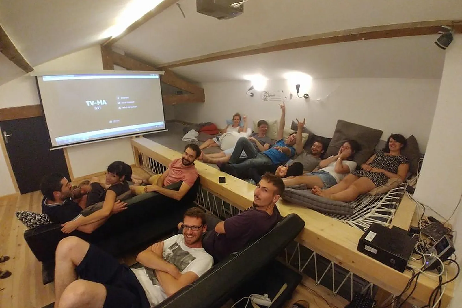 Lieux événementiels, LES CORDÉES LIÉES