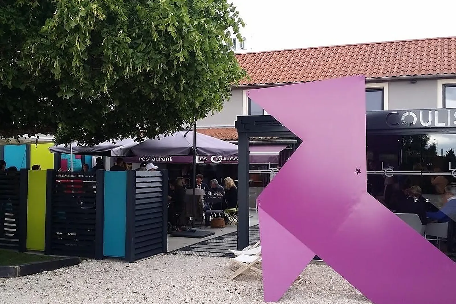 Lieux événementiels, LES COULISSES