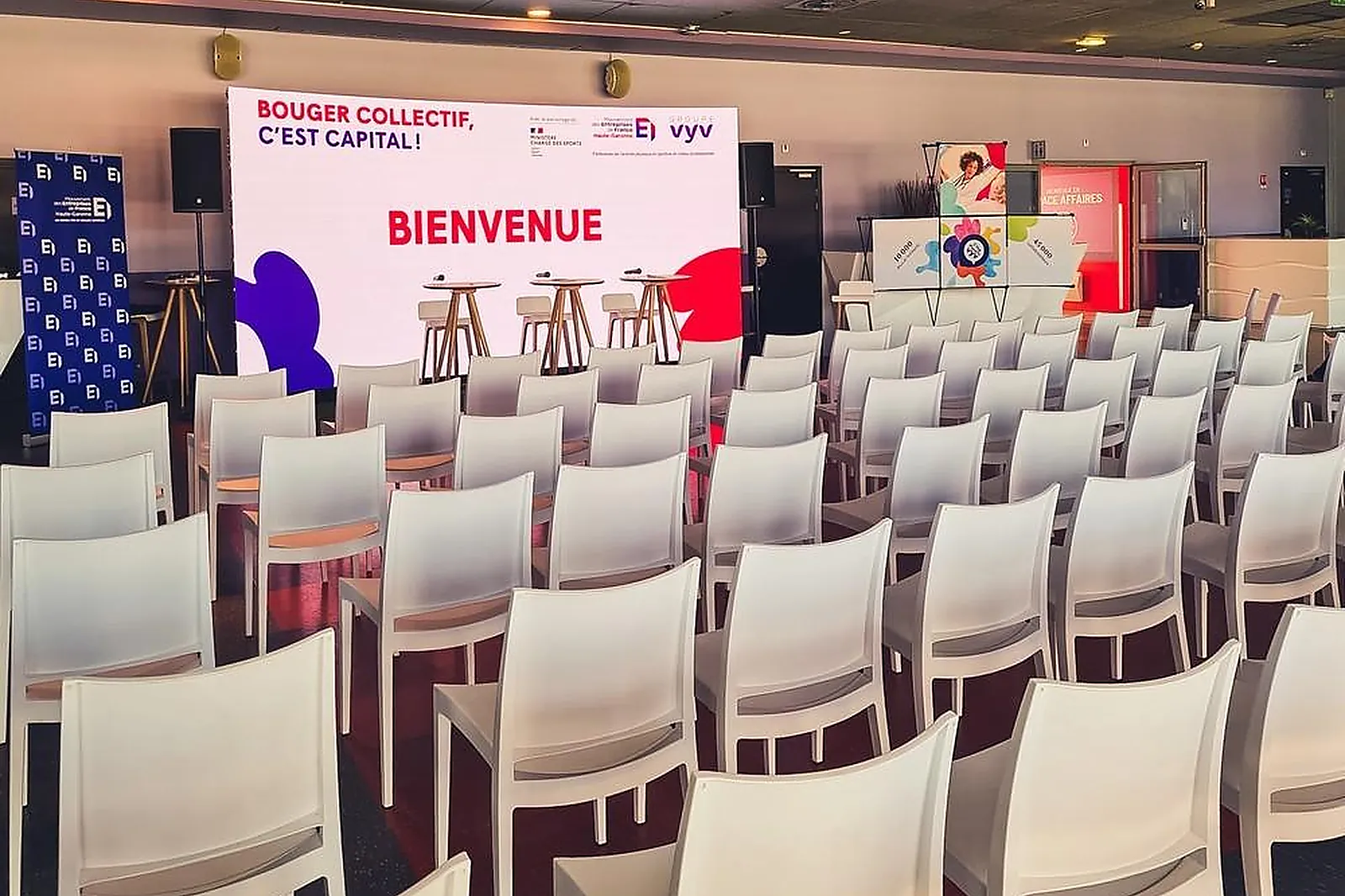 Lieux événementiels, LES ESPACES DU STADIUM