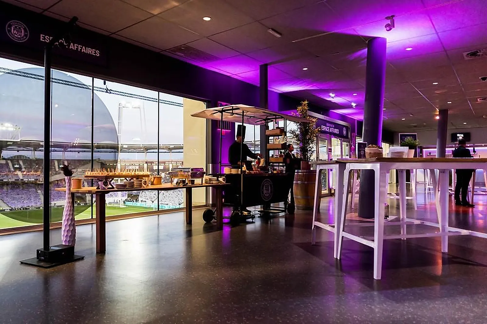 Lieux événementiels, LES ESPACES DU STADIUM