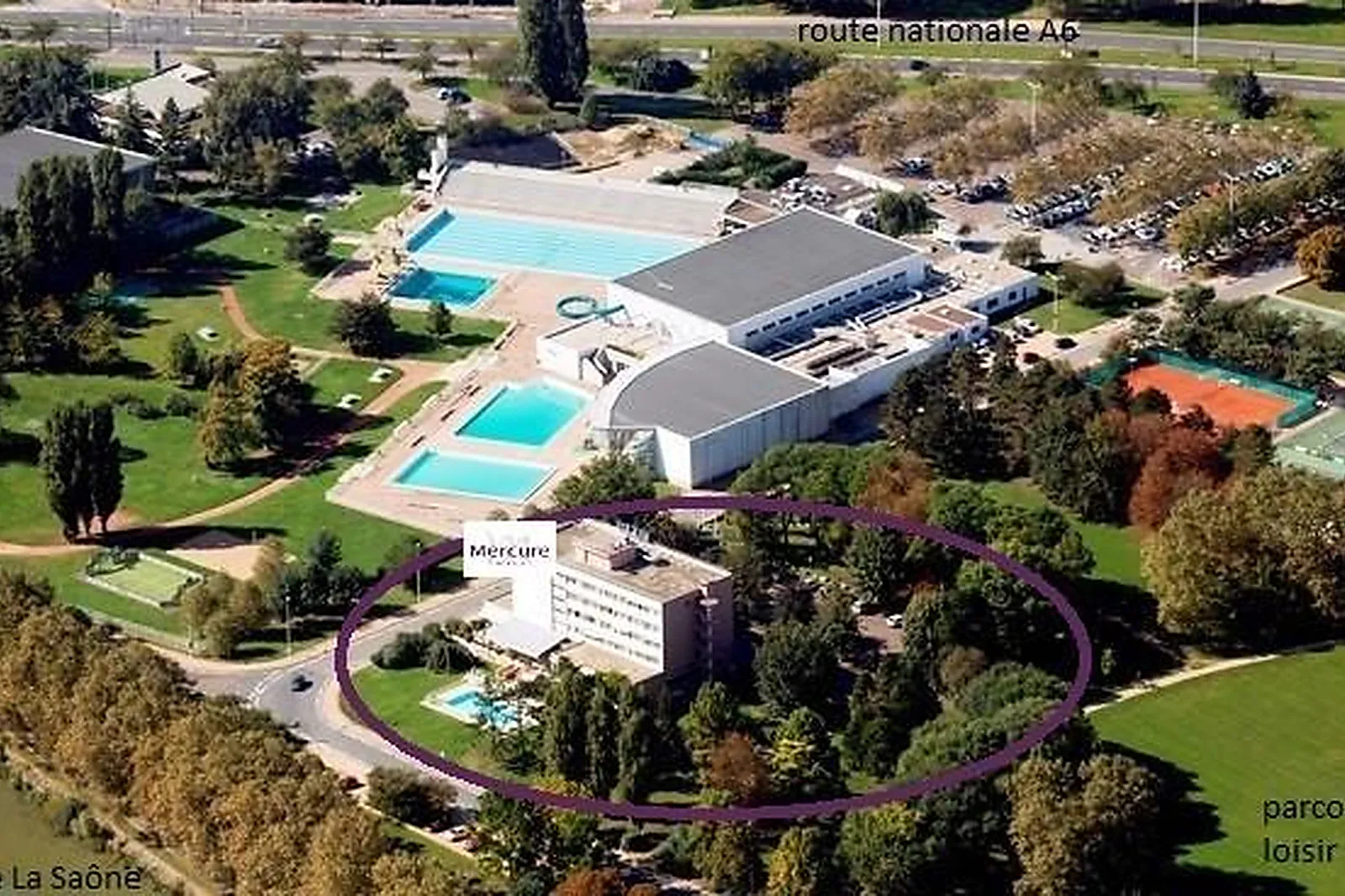 Lieux événementiels, MERCURE MACON BORD DE SAONE