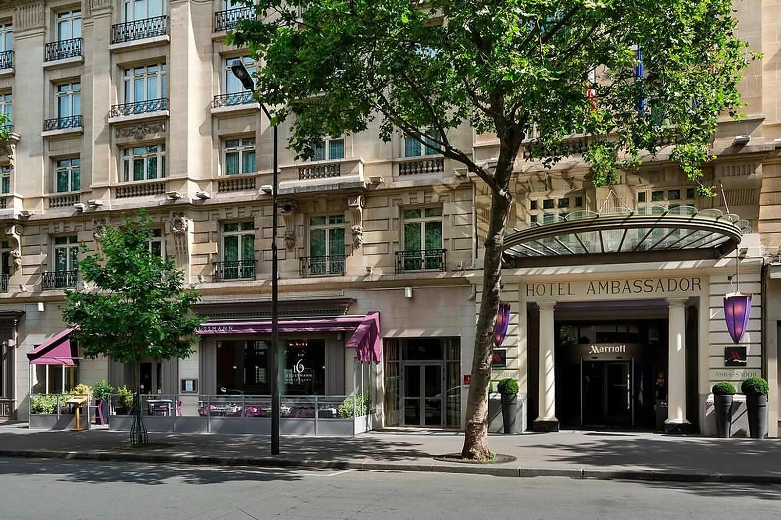 Lieux événementiels, PARIS MARRIOTT OPERA AMBASSADOR
