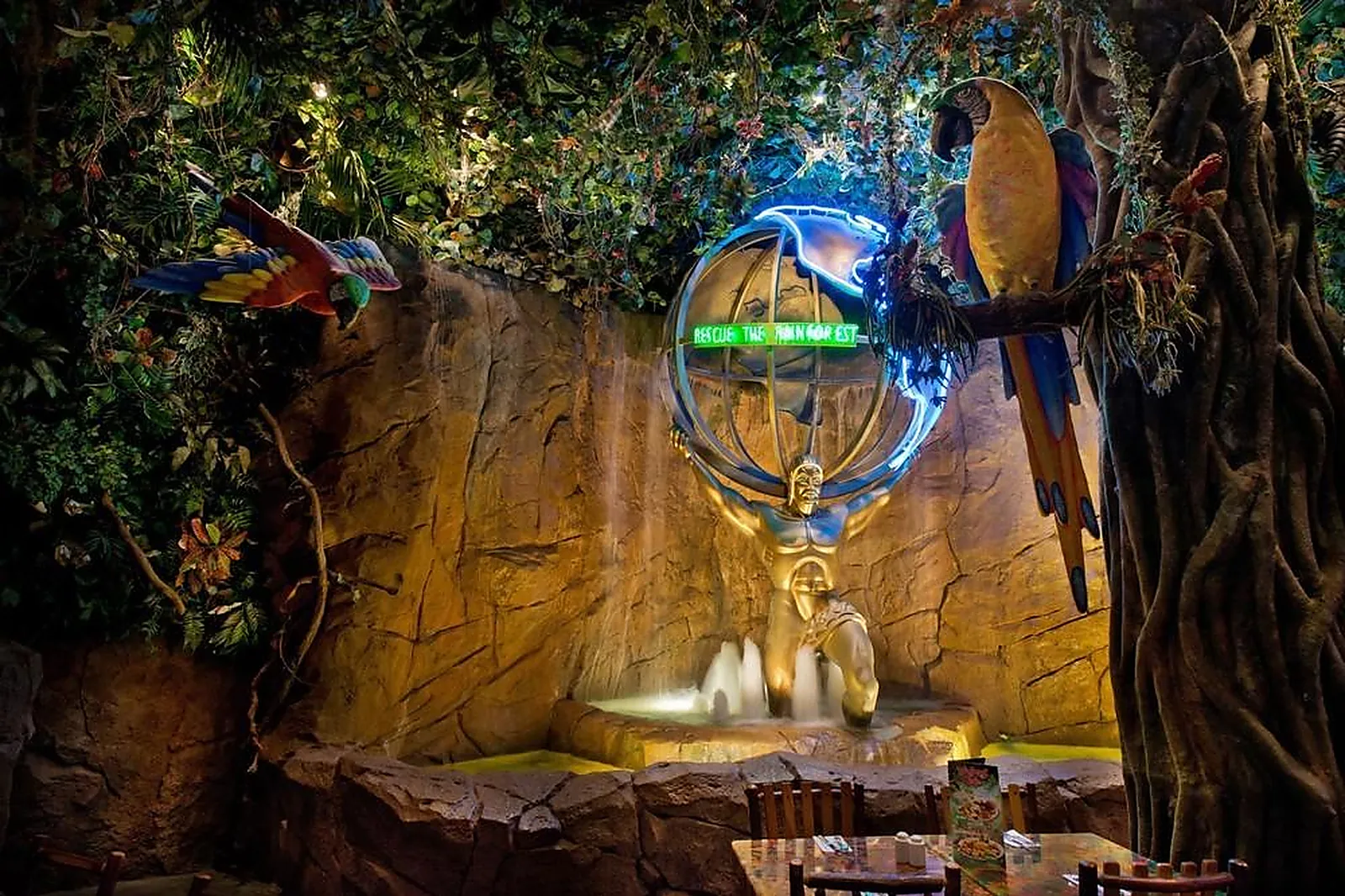 Lieux événementiels, RAINFOREST CAFE