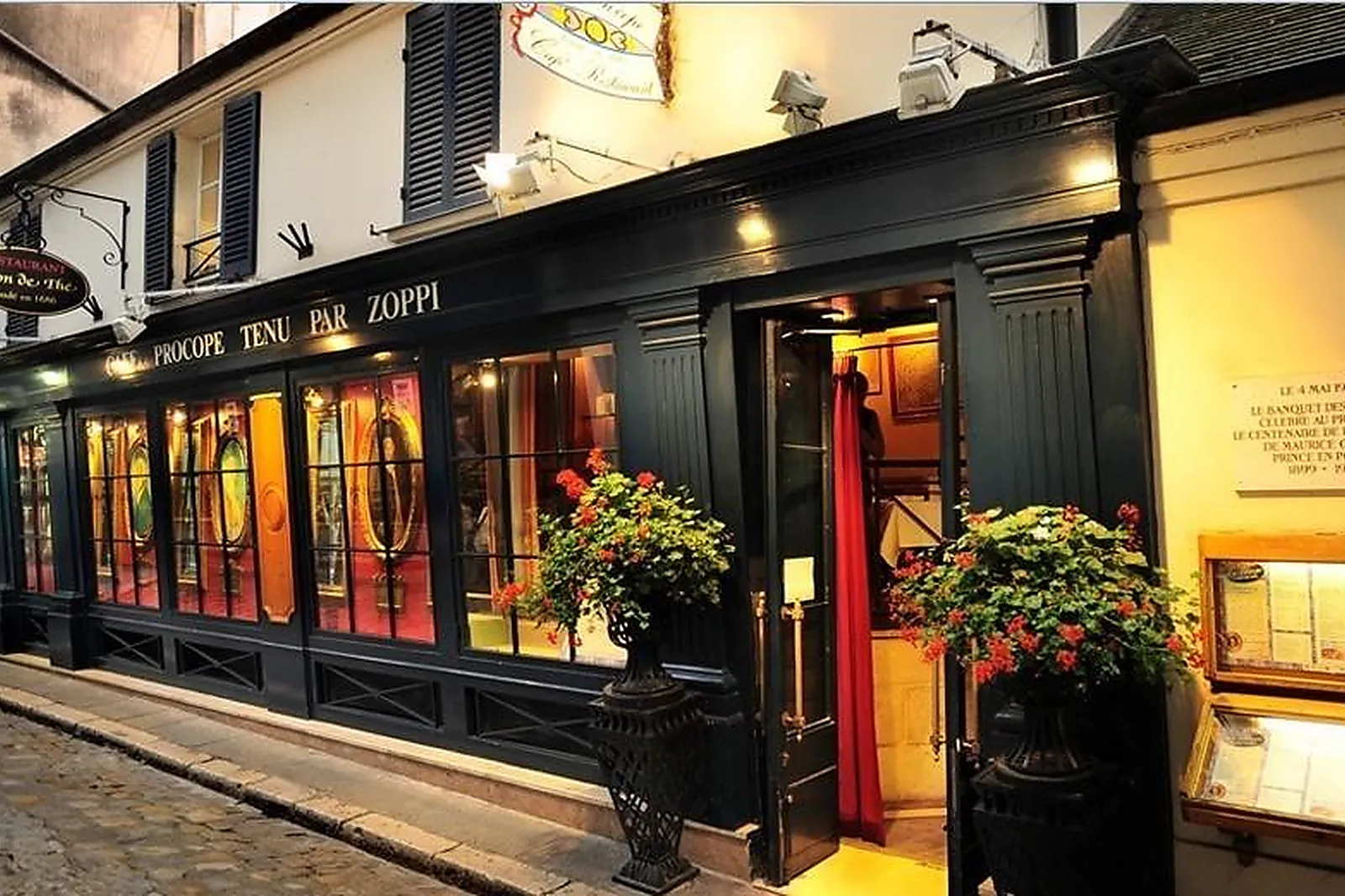 Lieux événementiels, RESTAURANT LE PROCOPE