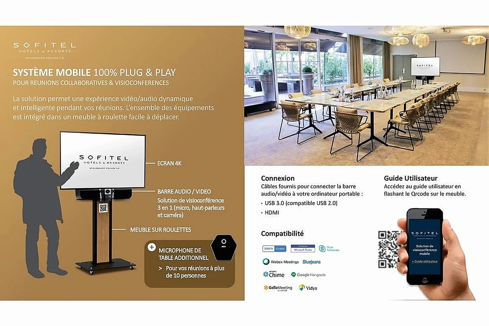 Lieux événementiels, SOFITEL STRASBOURG GRANDE ILE