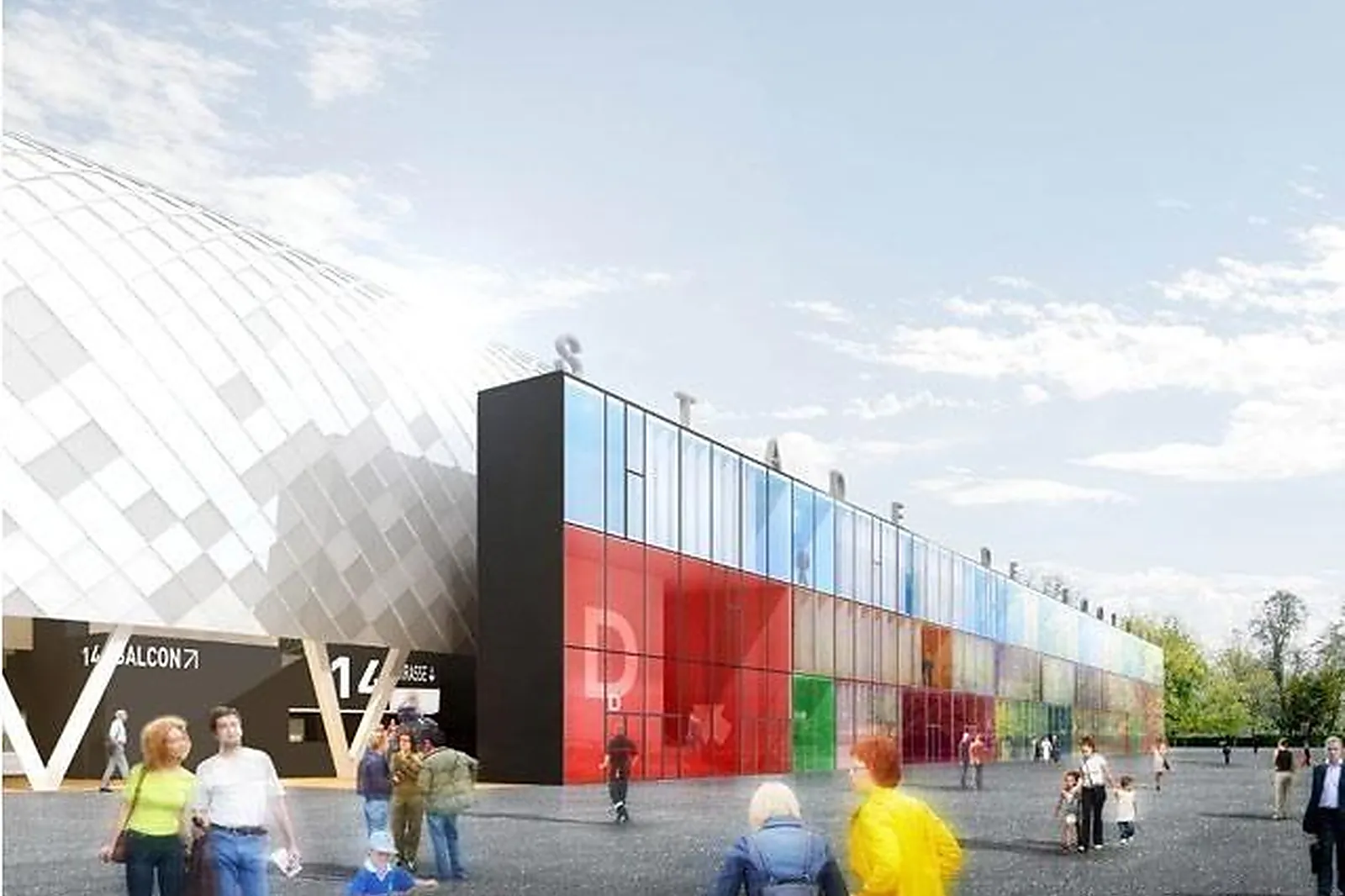 Lieux événementiels, STADE DU HAINAUT