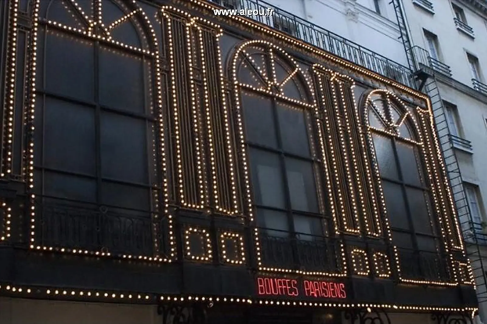 Lieux événementiels, THÉÂTRE BOUFFES PARISIENS