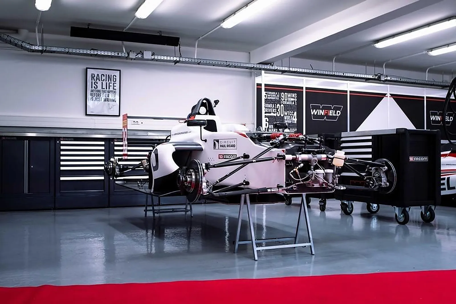 Lieux événementiels, WINFIELD RACING SCHOOL