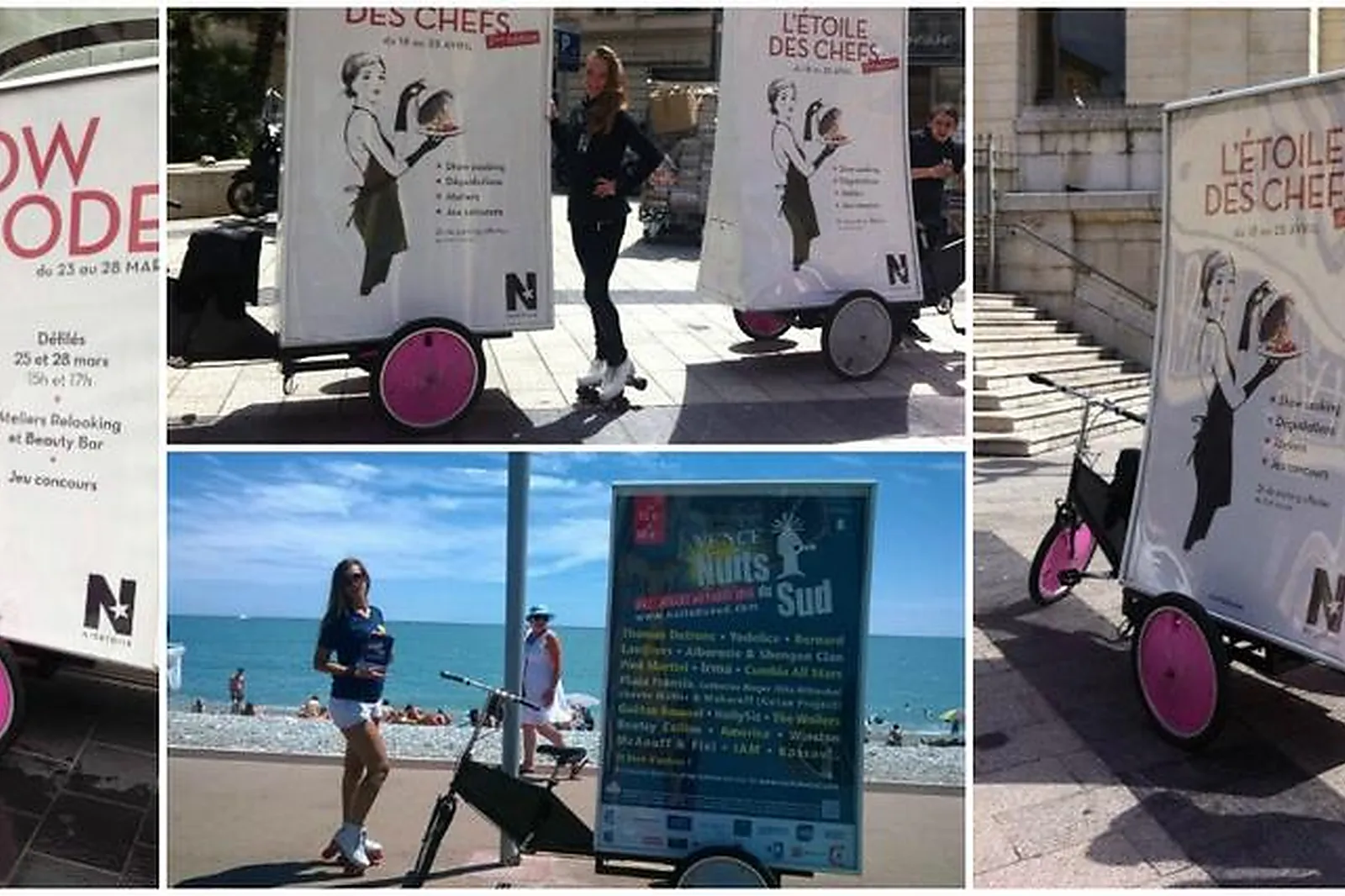 Hôtes et hôtesses d'accueil, ROLLER GIRL HÔTESSES