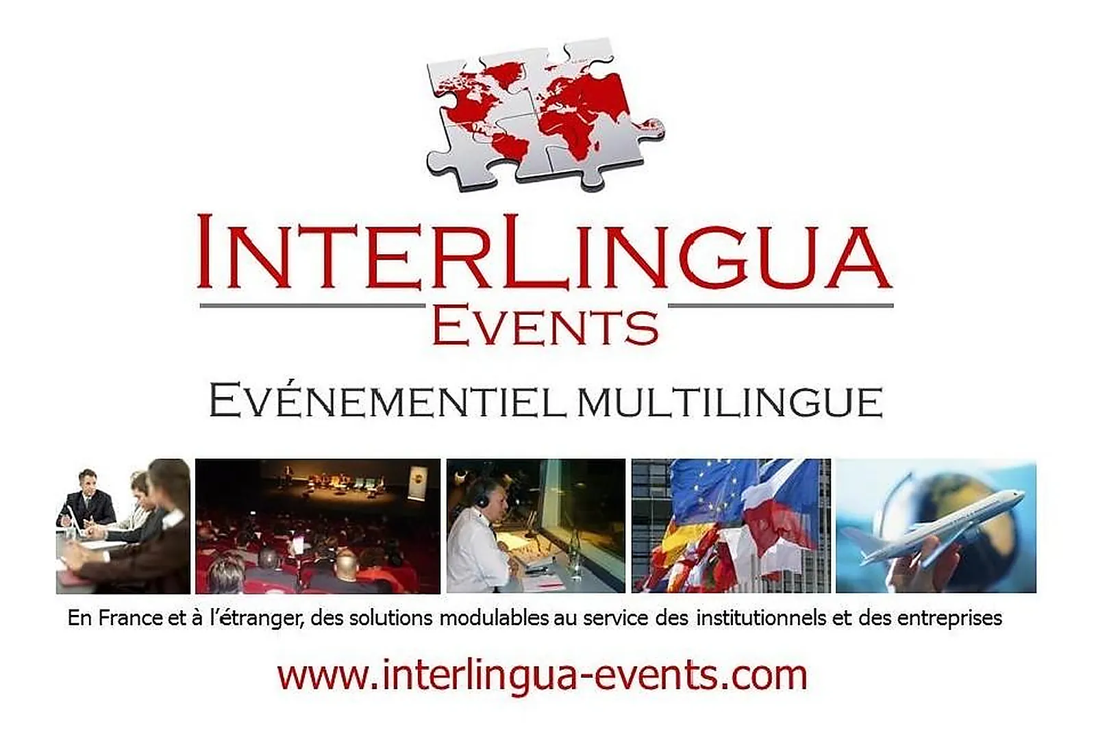 Services événementiels, INTERLINGUA EVENTS