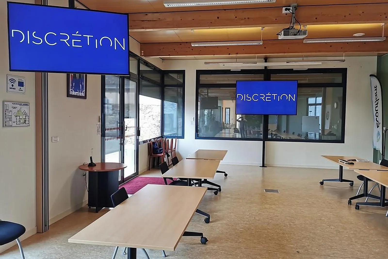 Services événementiels, DISCRÉTION