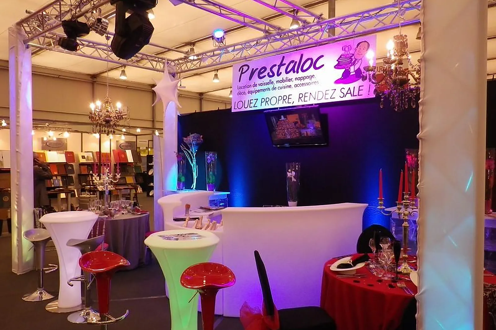 Services événementiels, PRESTALOC