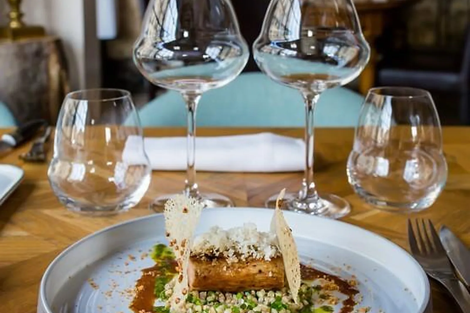 Cafés et Restaurants, RESTAURANTS - BAYEUX (CALVADOS) : LL&RSQUO;ANGLE SAINT LAURENT