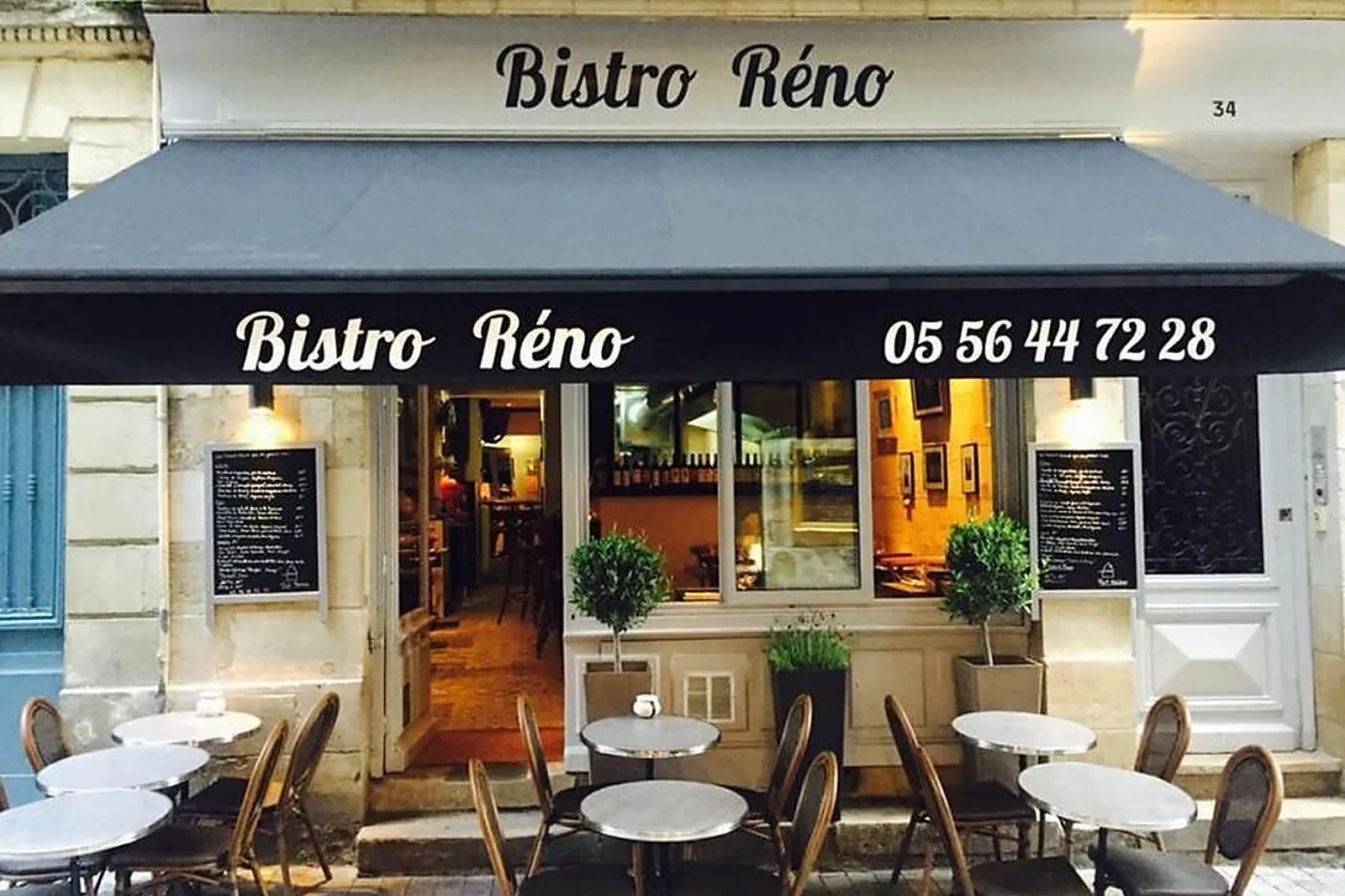 Cafés et Restaurants, RESTAURANTS - BORDEAUX (GIRONDE) : BISTRO RÉNO