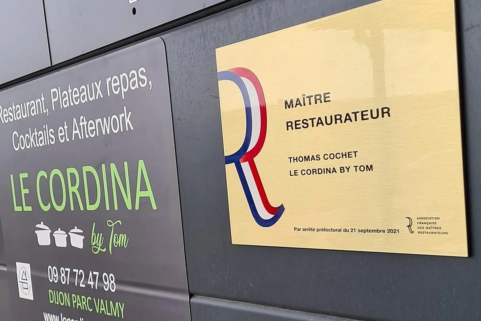 Cafés et Restaurants, RESTAURANTS - DIJON (CÔTE-DL&RSQUO;OR) : LE CORDINA BY TOM