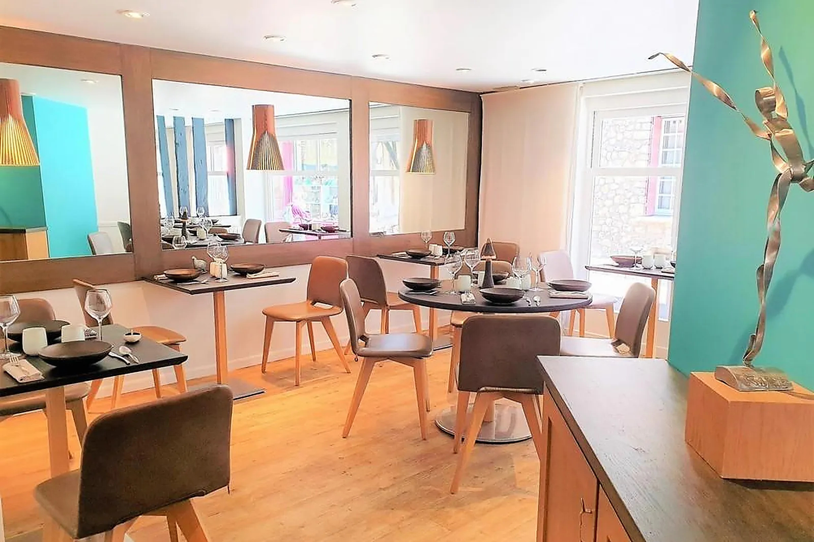 Cafés et Restaurants, RESTAURANTS - HONFLEUR (CALVADOS) : LE BRÉARD