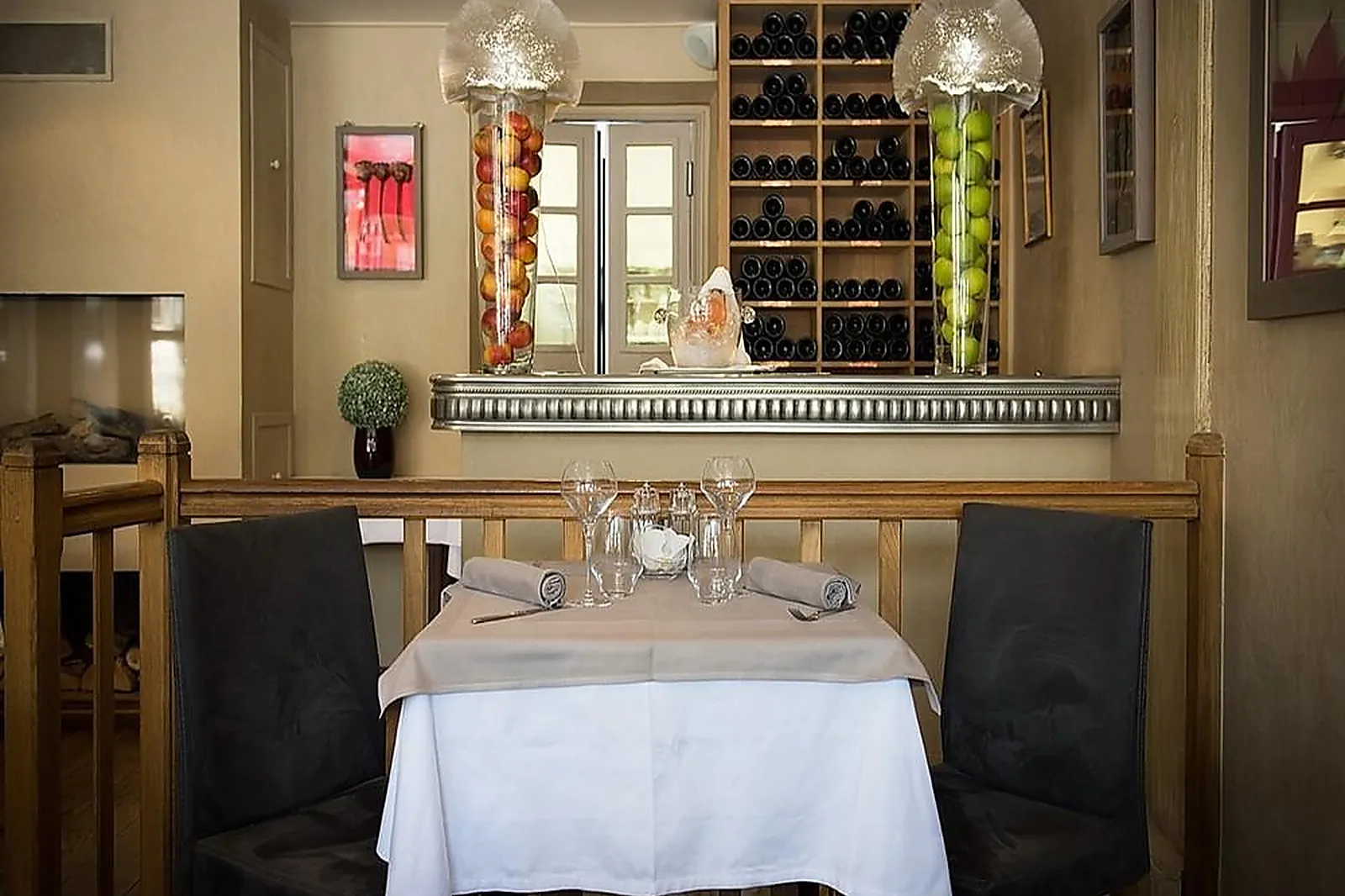 Cafés et Restaurants, RESTAURANTS - HONFLEUR (CALVADOS) : RESTAURANT LA LIEUTENANCE